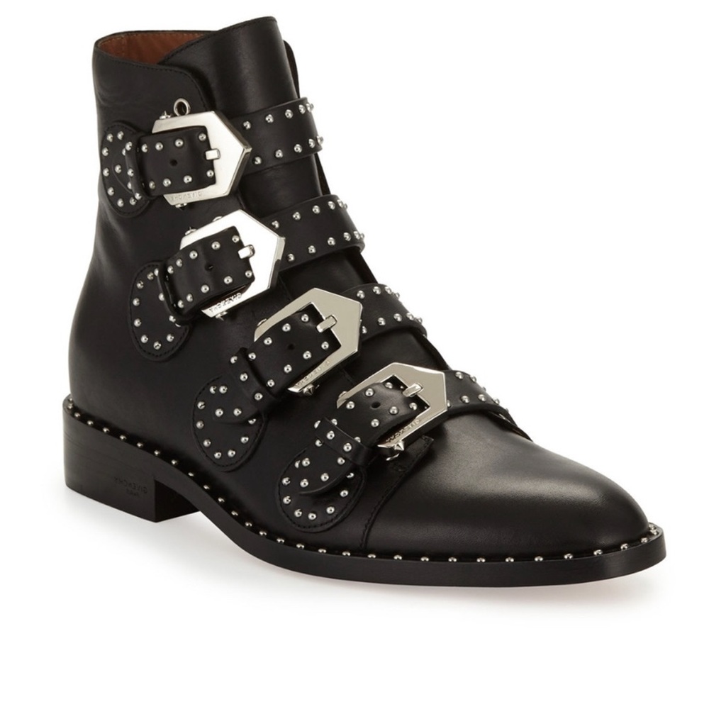 Givenchy NEW Studded ankle leather Boots Italy